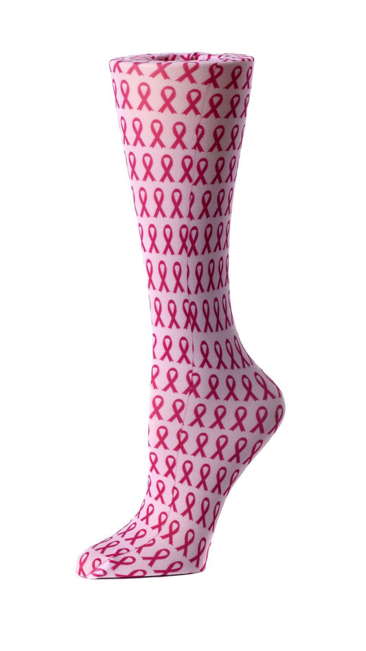 Breast Cancer Ribbon Socks image 0